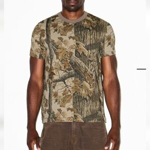 SKIMS Cotton Mens Realtree Classic T-shirt Small NWT